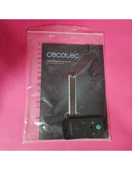 8-8-74181-5-Ventilador De Torre Cecotec Energy Silence 890 Skyline 50w (con Mando)