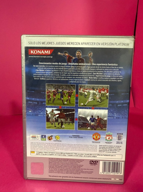 8-8-74204-3-Videojuego PS2 Pes2009
