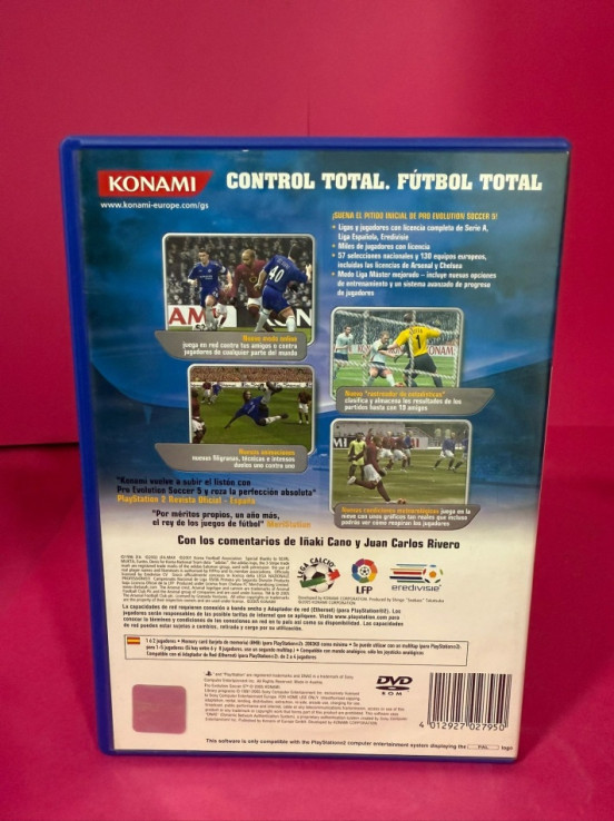8-8-74203-3-Videojuego PS2 Pro Evolution soccer 5