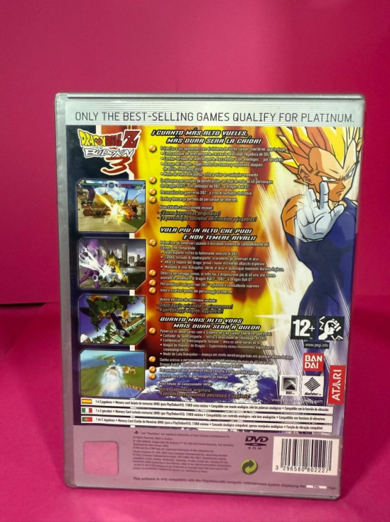 8-8-74202-3-Videojuego PS2 Dragonball Z Budokan 3