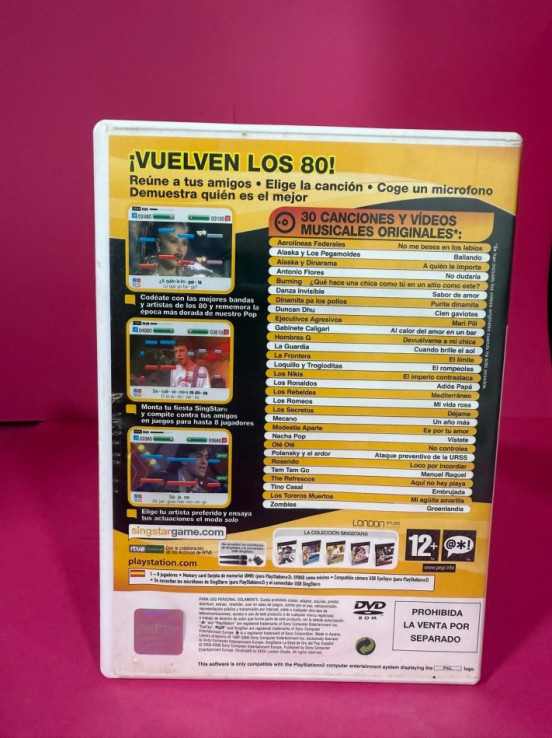 8-8-74201-3-Videojuego PS2 Singstar La Edad de Oro del Pop