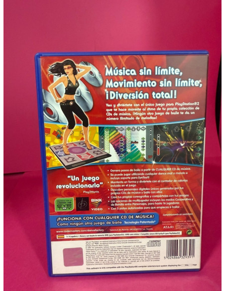 8-8-74199-3-Videojuego PS2 Dance Factory