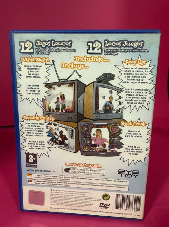 8-8-74200-3-Videojuego PS2 EYE TOY Play