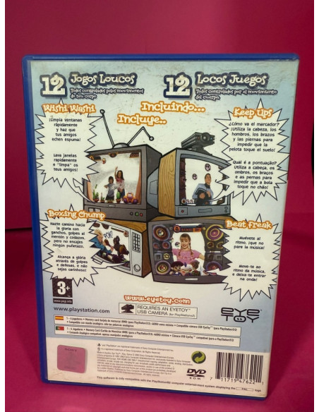 8-8-74200-3-Videojuego PS2 EYE TOY Play