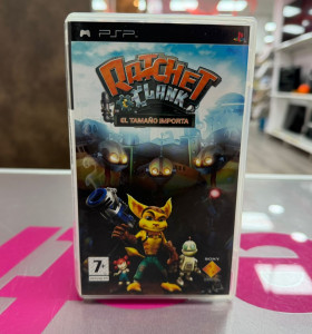 7-7-82839-1-Videojuego PSP Ratchet Clank: El Tamaño Importa