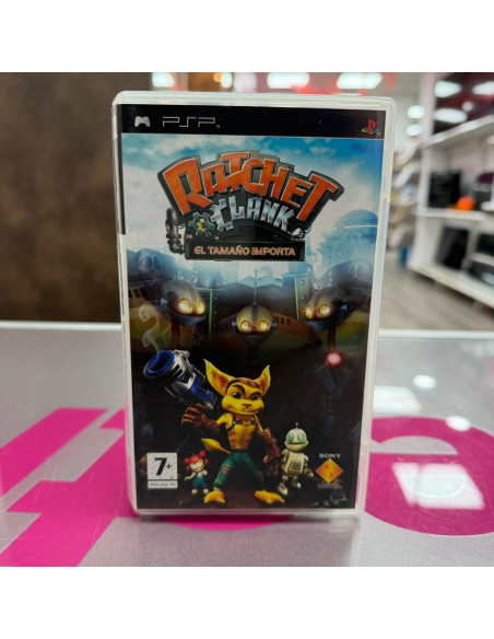 7-7-82839-1-Videojuego PSP Ratchet Clank: El Tamaño Importa