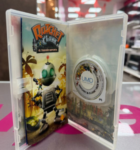 7-7-82839-1-Videojuego PSP Ratchet Clank: El Tamaño Importa 2