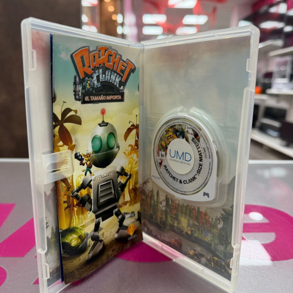 7-7-82839-2-Videojuego PSP Ratchet Clank: El Tamaño Importa