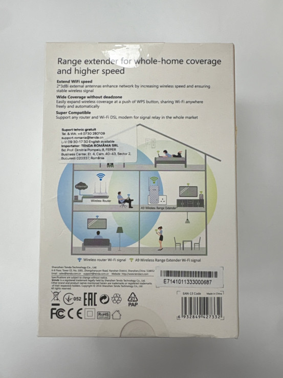 1-1-265793-2-Periféricos Tenda A9 