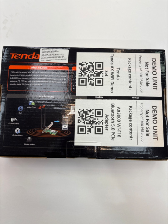 1-1-265795-2-Periféricos Tenda E30 AX3000 WiFi 6 Bluetooth 5.0 