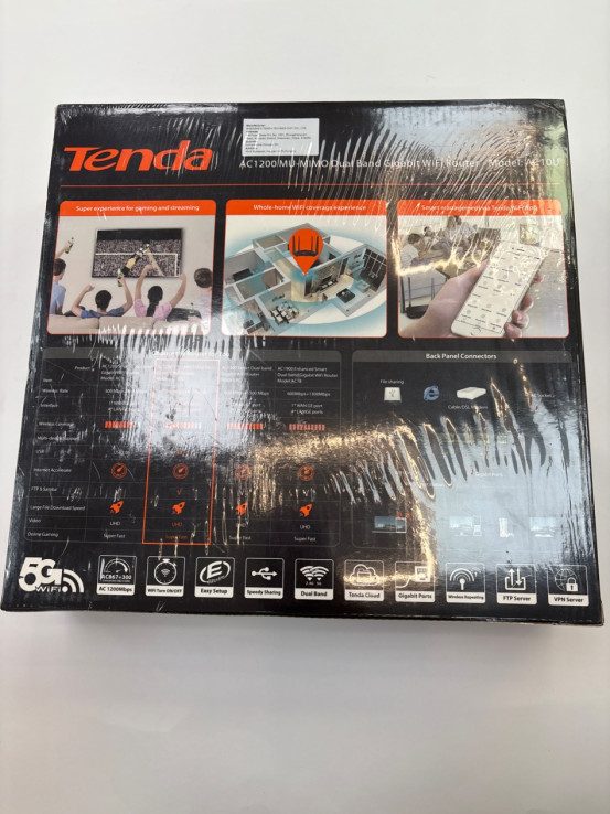 1-1-265805-2-Periféricos Tenda AC23 Router Inalámbrico AC2100 Dual Band Gigabit 