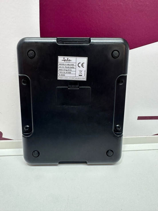 9-9-73879-2-Bascula Precision Cocina Jata Hbl0300 15 Kg