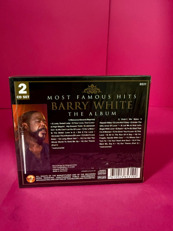 8-8-74234-2-CD Nuevo, Album Barry White