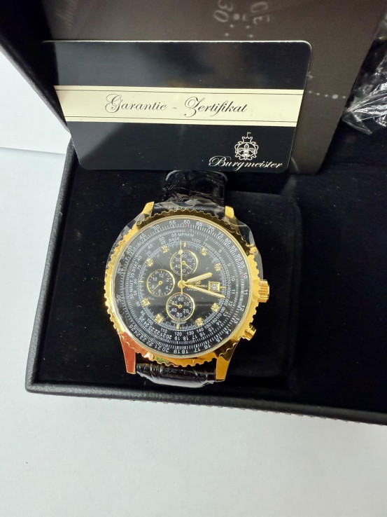 8-8-74259-7-Reloj Pulsera Caballero Burgmeister (NUEVO)