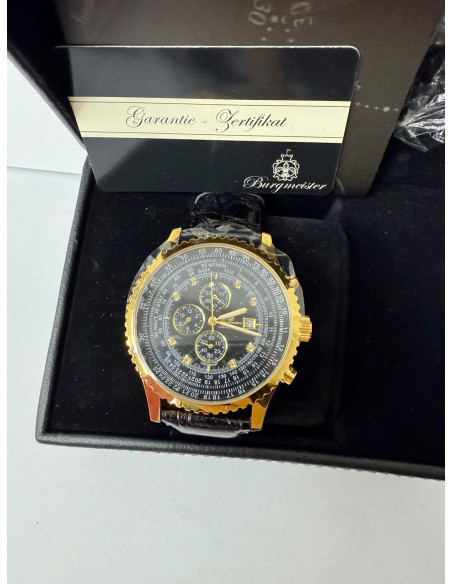 8-8-74259-7-Reloj Pulsera Caballero Burgmeister (NUEVO)