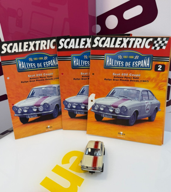 9-9-72810-4-Coche metal scalextric seat 850 coupe rally ovieda 1967 23