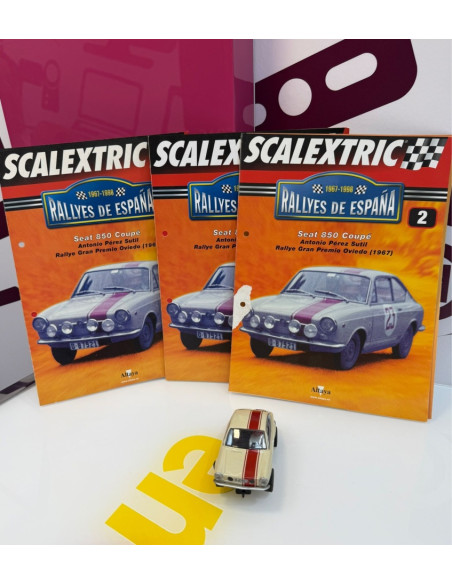 9-9-72810-4-Coche metal scalextric seat 850 coupe rally ovieda 1967 23