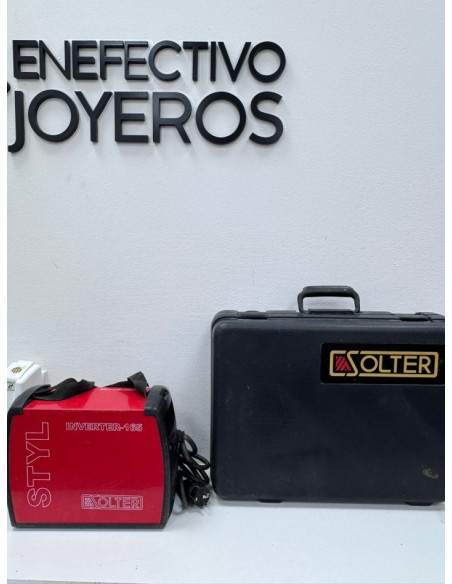 7-7-82747-1-Soldador SOLTER STYL 165 INVERTER 140AMP 4,8KVA