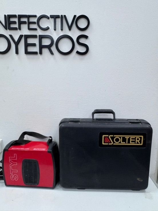 7-7-82747-2-Soldador SOLTER STYL 165 INVERTER 140AMP 4,8KVA