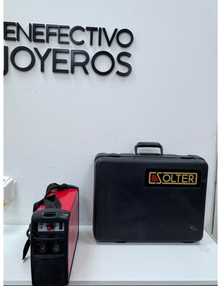 7-7-82747-3-Soldador SOLTER STYL 165 INVERTER 140AMP 4,8KVA
