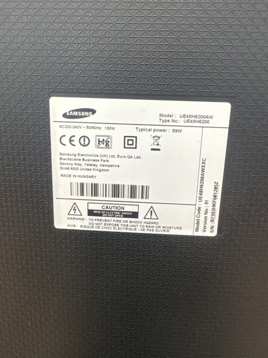 1-1-261104-4-Televisor LED SMART Samsung UE48h6200AW