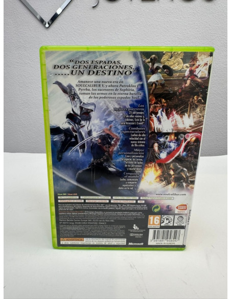 1-1-265540-3-Videojuego Xbox 360 Soul Calibur V
