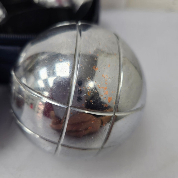 8-8-74287-4-Petanca Set 6 Bolas Metálicas