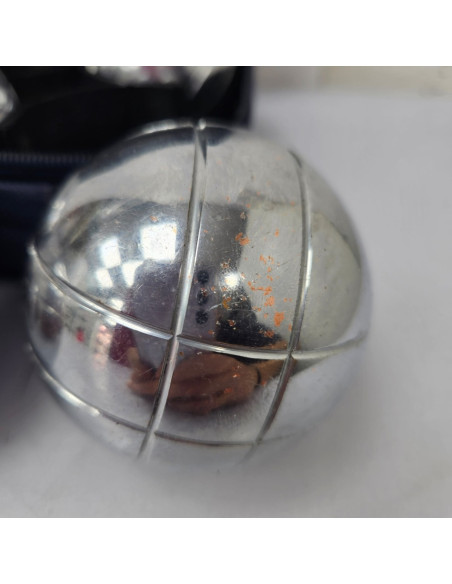 8-8-74287-4-Petanca Set 6 Bolas Metálicas