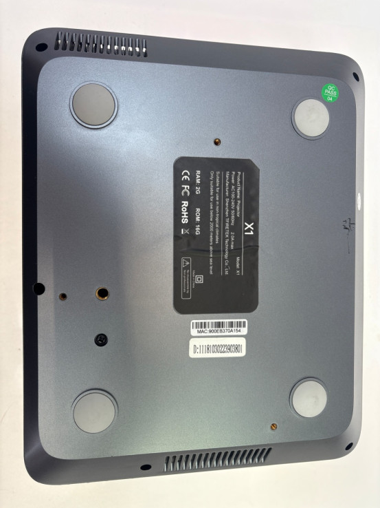 1-1-264009-4-TV Y Vídeo Proyector X1 Gris