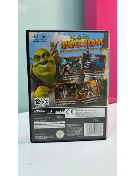 9-9-66352-3-Videojuego GameCube Shrek Super Slam