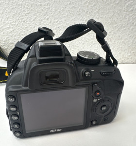 1-1-265832-1-Cámara Digital Réflex Nikon D3100 Objetivo 18-105  2