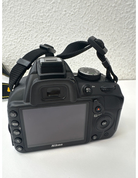 1-1-265832-2-Cámara Digital Réflex Nikon D3100 Objetivo 18-105 