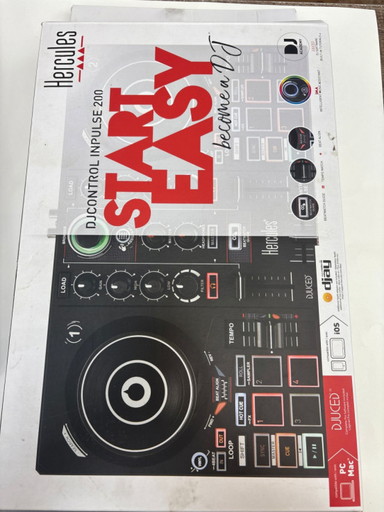 1-1-264177-4-Controlador Hercules Impulse 200