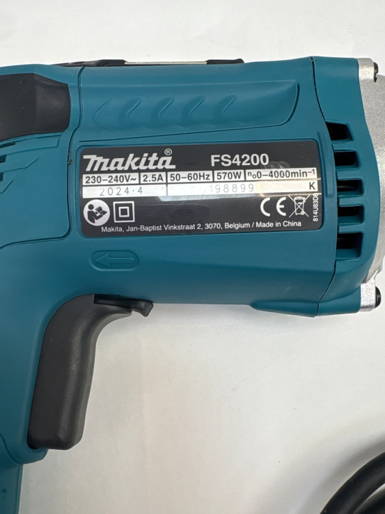 1-1-262567-3-Taladro Electrico Makita 4000 Fs4200 570W