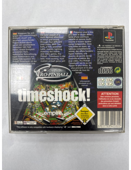 1-1-265869-2-Videojuego Timeshock Ps1