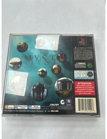 1-1-265876-2-Videojuego MYST Ps1