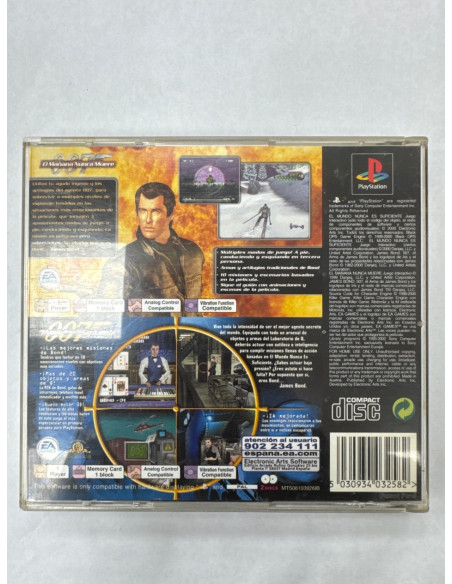 1-1-265867-2-Videojuego Ps1 007 2 Juegos
