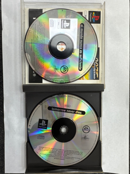 1-1-265867-3-Videojuego Ps1 007 2 Juegos