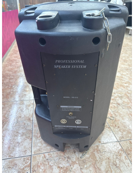 1-1-264192-4-Sonido 2 Altavoces Ks 212 Negros