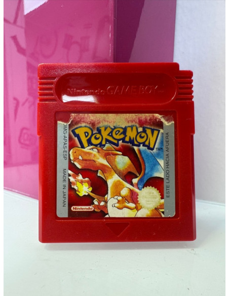 9-9-73994-1-Videojuego Game Boy Pokemon Rojo