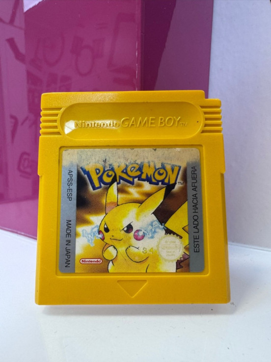 9-9-73992-1-Videojuego Gam boy Pokemon Amarillo