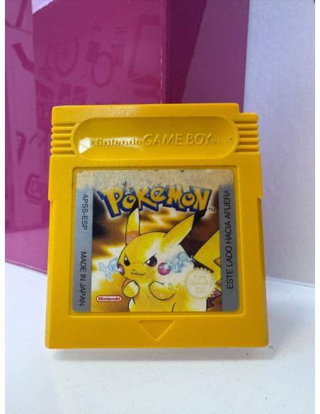 9-9-73992-1-Videojuego Gam boy Pokemon Amarillo