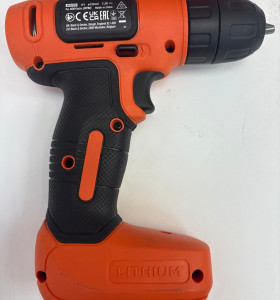 1-1-266182-1-Taladro A Bateria Atornillador BLACK DECKER Bdcd8 7,2v  2