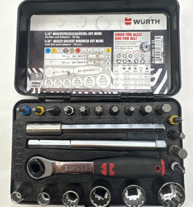 1-1-266188-1-Equipamiento Taller Wurth Juego Carraca Mini 1 4 23ud  2