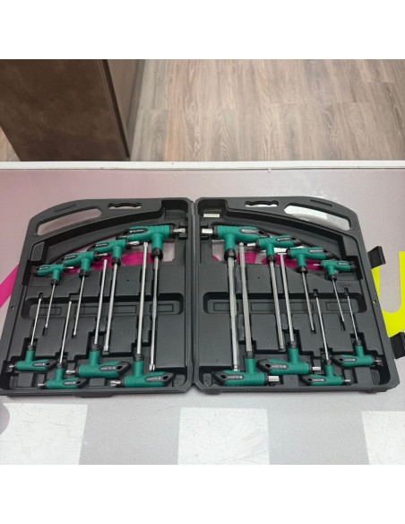 7-7-82869-2-Llave Torx Juego de 16 llaves Bruder Mannesmann