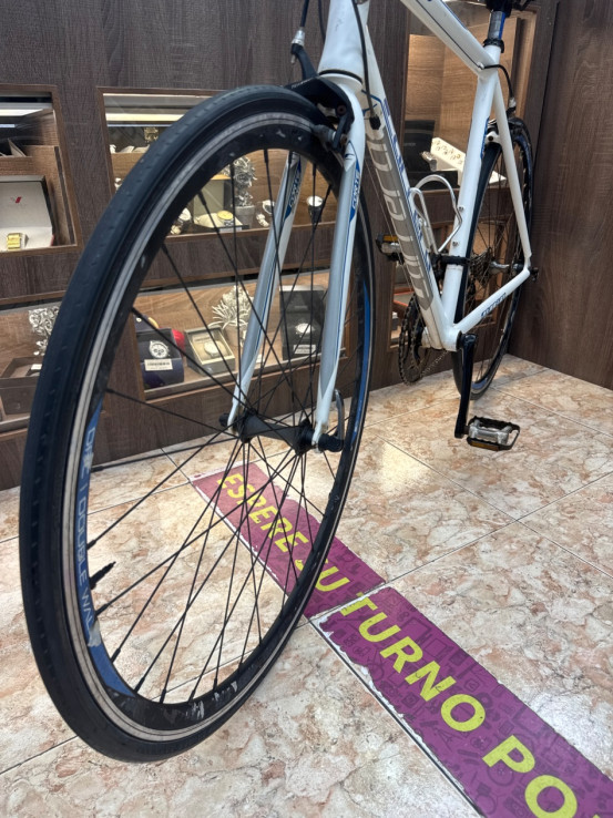 1-1-264419-4-Bicicleta Carretera Carrera 6061 T6 Blanca Talla M Blanca