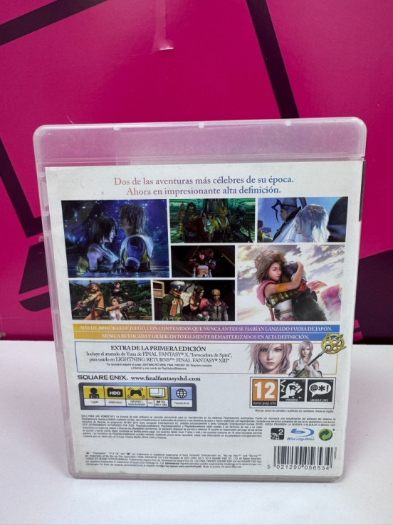 7-7-83188-3-Videojuego PS3 Final Fantasy XX-2 Remaster