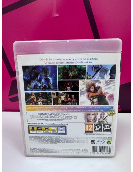 7-7-83188-3-Videojuego PS3 Final Fantasy XX-2 Remaster
