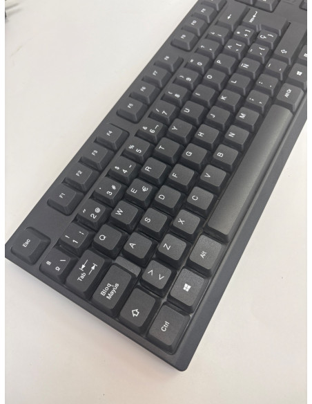 1-1-266162-2-Teclado Alfanumérico Isy Negro Inalambrico