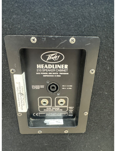 1-1-265484-3-Música Profesional PEAVEY HEADLINER 210 Pantalla De Bajo 